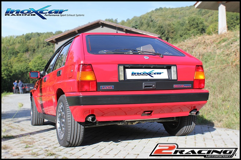 Zadní tlumič s koncovkou o průměru 102 Inoxcar racing LADE.01.102