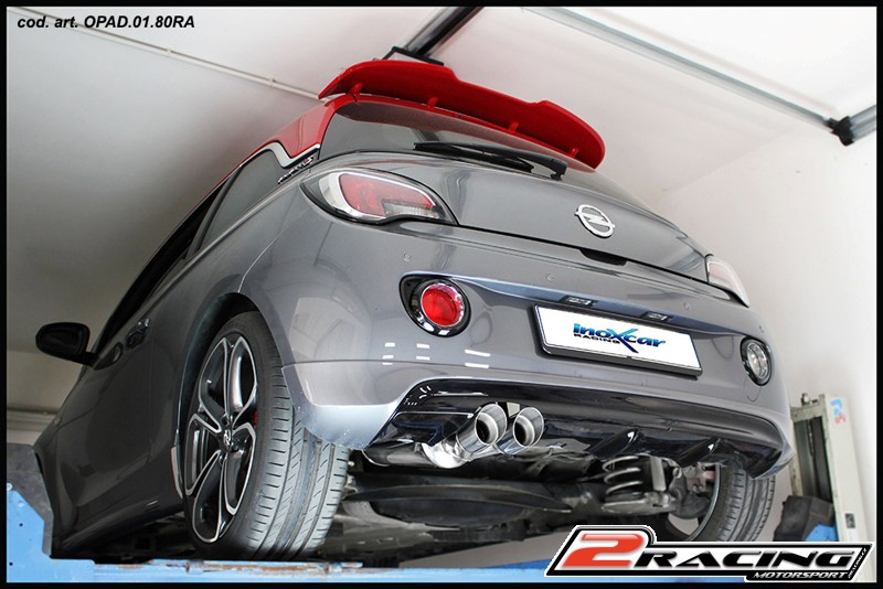 Adaptér pro montáž s TCAD / TCSAD / TCNAD on the original Zadní s tlumičeCod: 05) AD.ADAM.01 Inoxcar racing AD.ADAM.01
