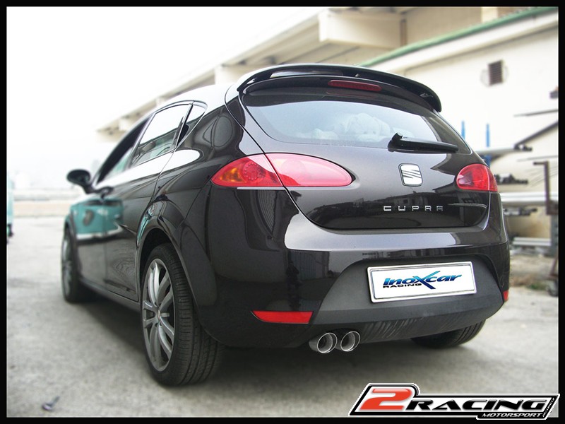 středová roura(For the installation on the original Zadní s tlumiče it is necessary to separately order the adapter AD.LEON.01) Inoxcar racing TCLEON.03