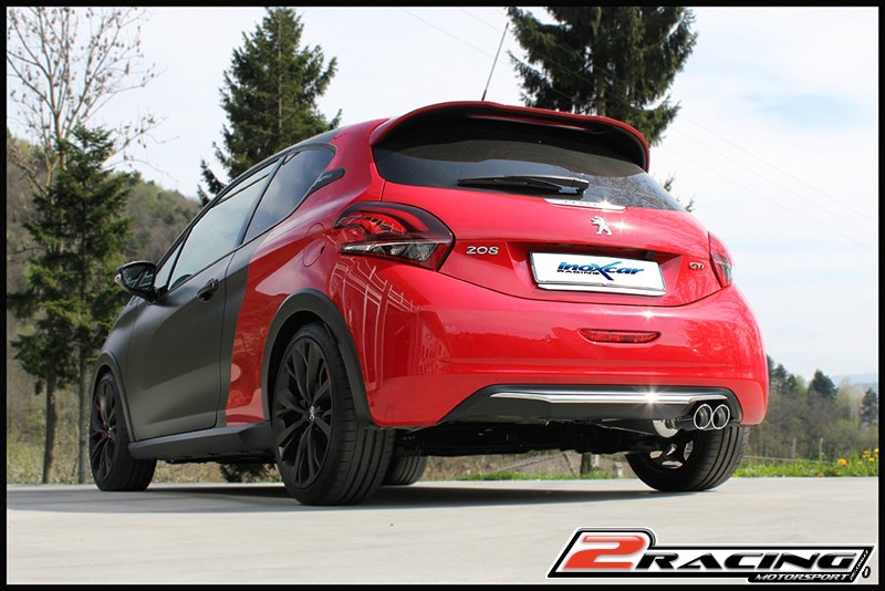 DUPLEX Zadní tlumič s koncovkou o průměru 102 Inoxcar racing TWPE.29.102