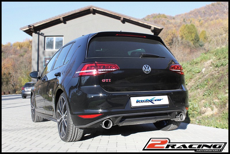 Zadní tlumič s koncovkou o průměru 100 X-RACE P+L Inoxcar racing WGO.44.XR10