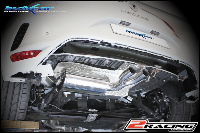 středová roura (For the installation on the original Zadní s tlumiče it is necessary to separately order the adapter AD.MEGANE4.02)POZOR: Není kompatibilní pro RS Ultima verze 2023 Inoxcar racing TCMEG.04