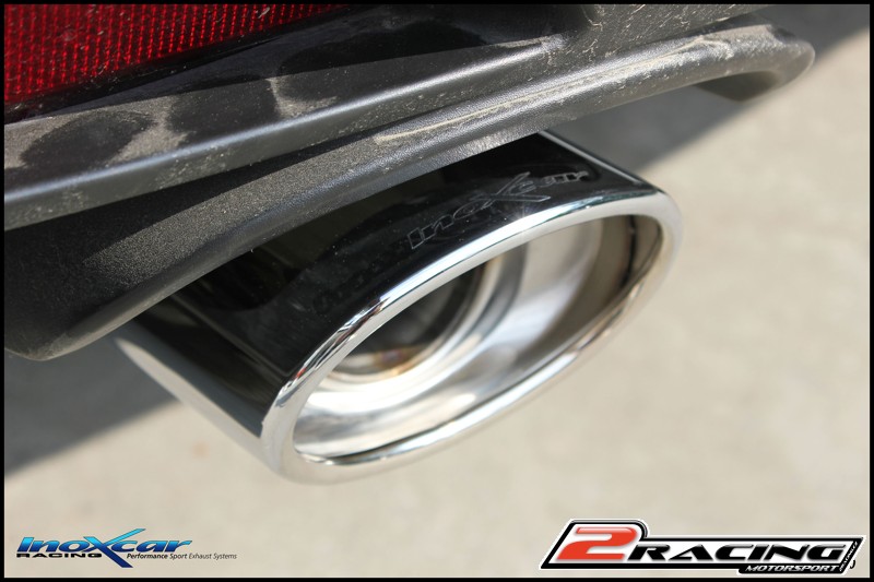 Zadní tlumič s koncovkou o průměru 120x80mm Inoxcar racing ALMI.14.120