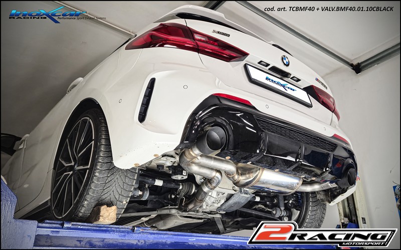 středová roura (deletes OPF)(For the installation on the original Zadní s tlumiče it is necessary to separately order the adapter AD.BMF40.01) Inoxcar racing TCBMF40