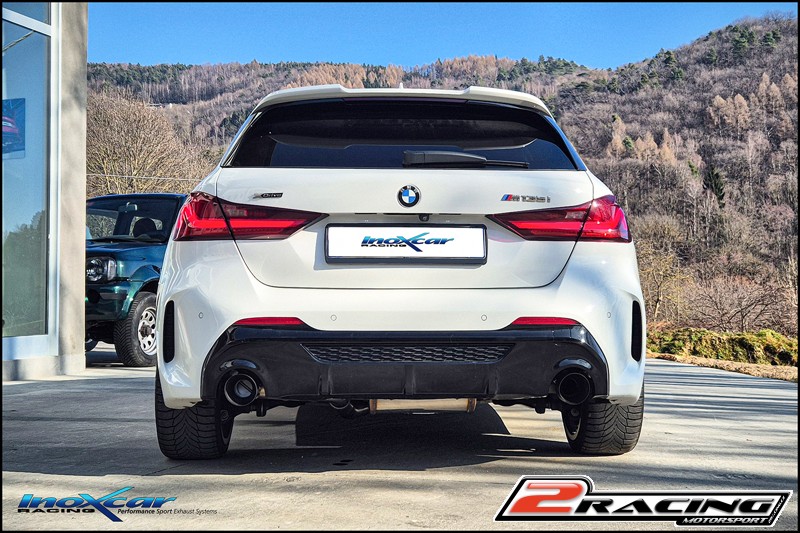 středová roura (deletes OPF)(For the installation on the original Zadní s tlumiče it is necessary to separately order the adapter AD.BMF40.01) Inoxcar racing TCBMF40