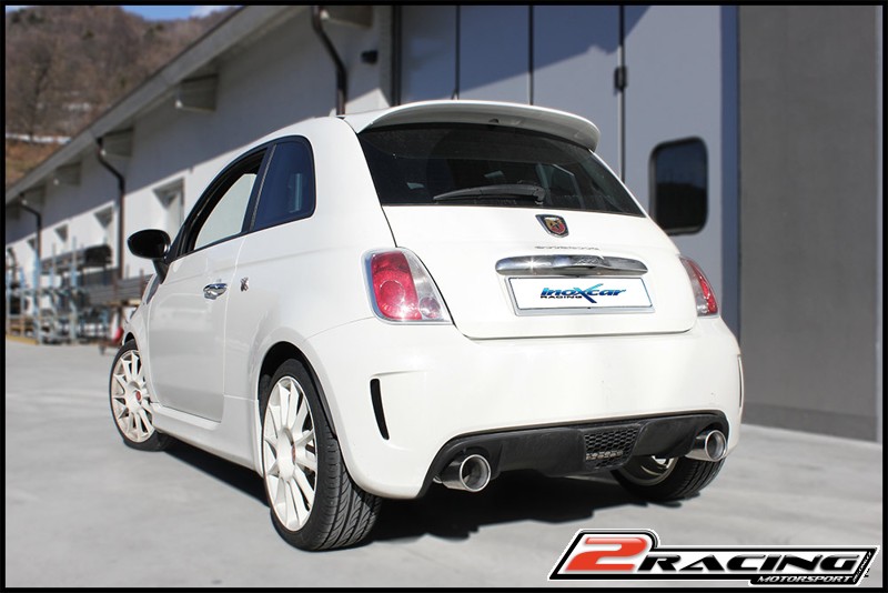 Stainless steel Zadní pipe společně skoncovka průměru 102 Racing L+R Inoxcar racing FICQ.06.102R