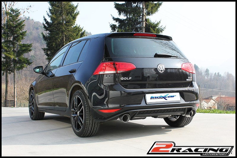 Zadní tlumič s koncovkou průměr 100 Racing BLACK CERAMIC Inoxcar racing WGO.62.10CBLACK