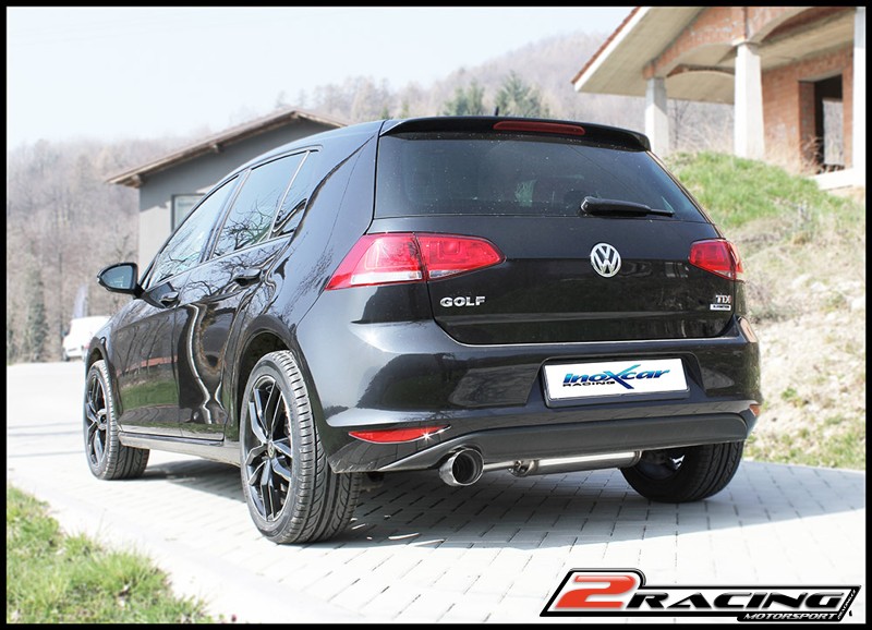 Zadní výfuk bez tlumiče s koncovkou průměr 102 Racing Inoxcar racing WGO.61.102R