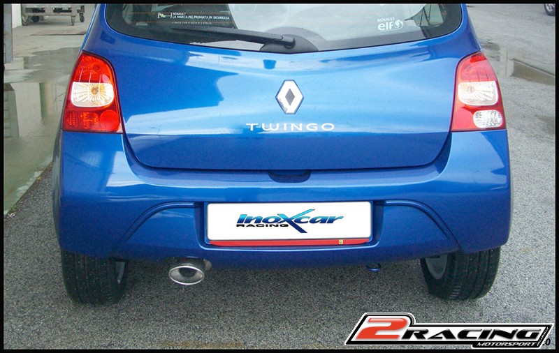 Zadní tlumič s koncovkou o průměru 102 Inoxcar racing RETW.02.102