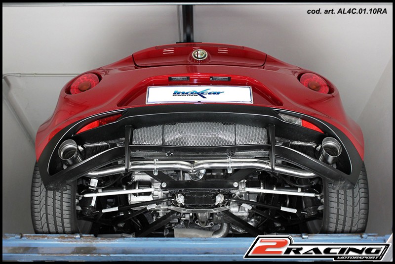 Central pipe (společně sFLEX) Inoxcar racing TC4C