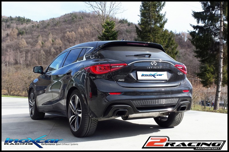středová roura(For the installation on the original Zadní s tlumiče it is necessary to separately order the adapter AD.INQ30.01) Inoxcar racing TCQ30