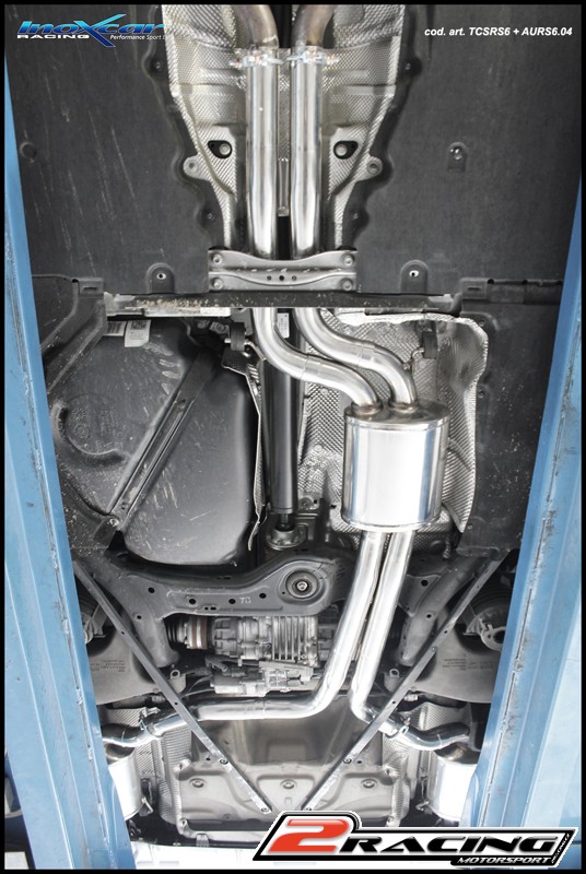 Adaptérs pro montáž sTCRS6.65 on the original Zadní s tlumičeCod: 06) AD.RS6.02 Inoxcar racing AD.RS6.02