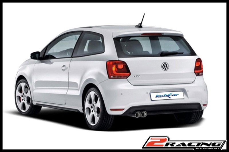 Central pipe společně ss tlumiče(For the installation on the original Zadní s tlumiče it is necessary to separately order the adapter AD.POLO.01) Inoxcar racing TCPOLS