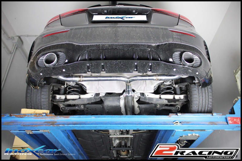Zadní s tlumiče P+L + Valve assembly společně soriginal electric engine (the electric engine is not included) Inoxcar racing VALV.MEA.04