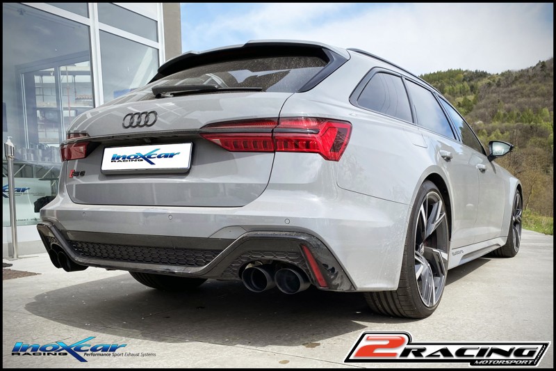 středová roura - to be installed as a kit společně sart. VALV.RS6.03 Inoxcar racing TCRS6.01