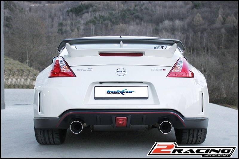 Zadní tlumič s koncovkou průměr 114 Racing P+L Inoxcar racing NI370.01.114R