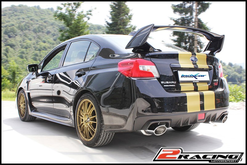 Central pipe společně ss tlumiče - průměru 70 Inoxcar racing ITSU.33S