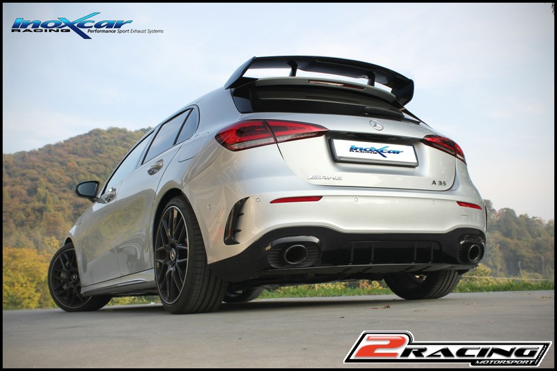 OPF/GPF replacement pipe (For the installation on the original central pipe it is necessary to separately order the adapter AD.MEA.09) Inoxcar racing TOPF.MEA.01