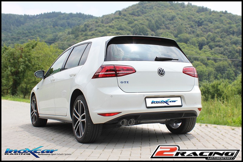Zadní tlumič koncovkou výfuku 2 x průměru 80 X-RACE Inoxcar racing WGO.71.XR80