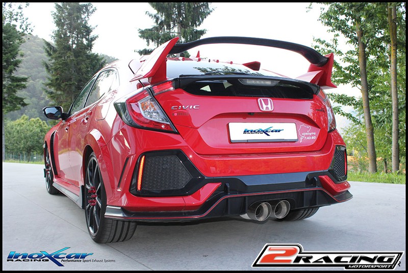 Adaptér pro montáž s HOCI.05 / HOCI.04 on the original central pipe &nbsp; Inoxcar racing AD.CIVIC.02