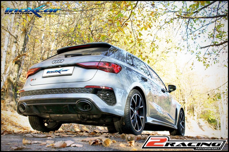 středová roura + Zadní s tlumiče + Valves assembly společně soriginal electric engines Inoxcar racing VALV.RS3.01