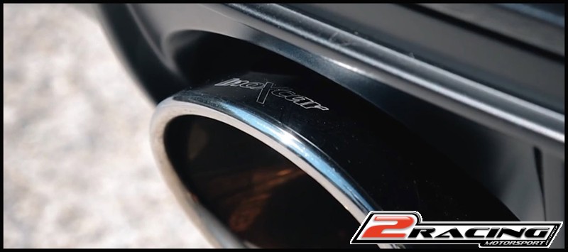Zadní bez s tlumiče společně skoncovka 150x105mm OBLIQUE Inoxcar racing AURSQ3.01.150