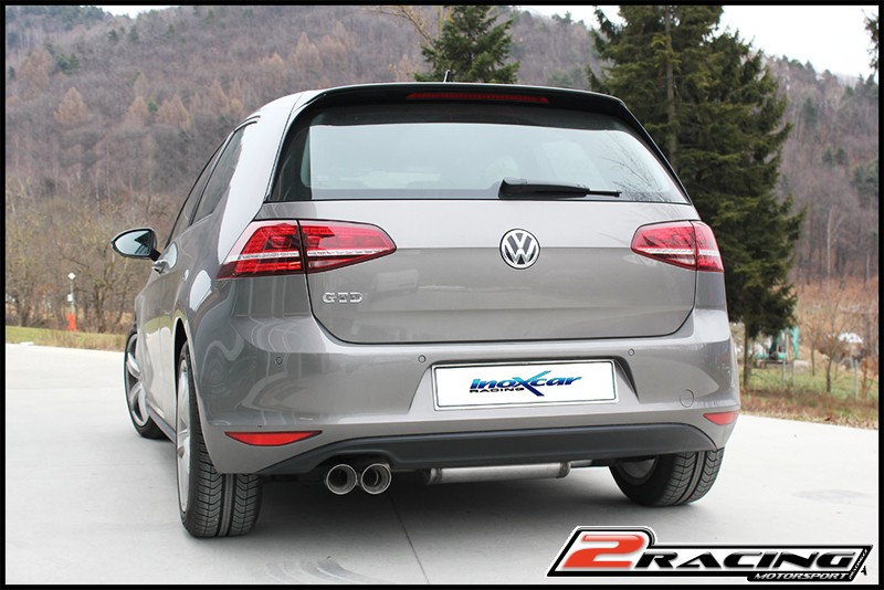 Zadní s tlumiče whit koncovka 2 x průměru 80 (the "Sport and Sound" verze is excluded) Inoxcar racing WGO.58.80