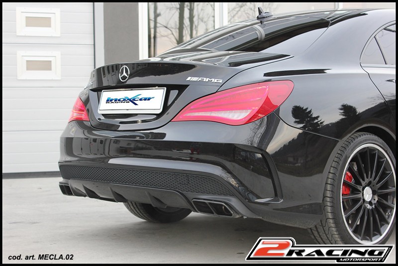 Zadní bez s tlumiče společně skoncovka P+L Inoxcar racing MECLA.01