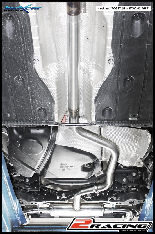 Zadní tlumič s koncovkou o průměru 110 X-RACE P+L Inoxcar racing WGO.65.XR11