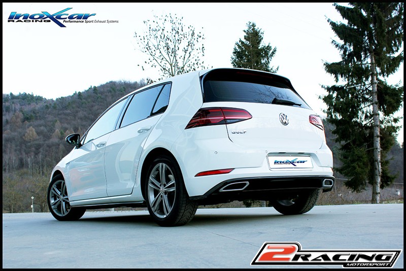 Adaptér pro montáž s TCVW.14 / TCVW.14.01S / TCVW.14.02S on the original Zadní s tlumiče - (diameter 55mm input)Cod: 06) AD.GOLF7.01 Inoxcar racing AD.GOLF7.01