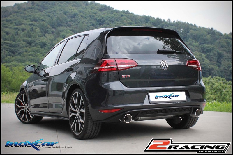 Zadní tlumič s koncovkou průměr 102 Racing P+L Inoxcar racing WGO.44.102R