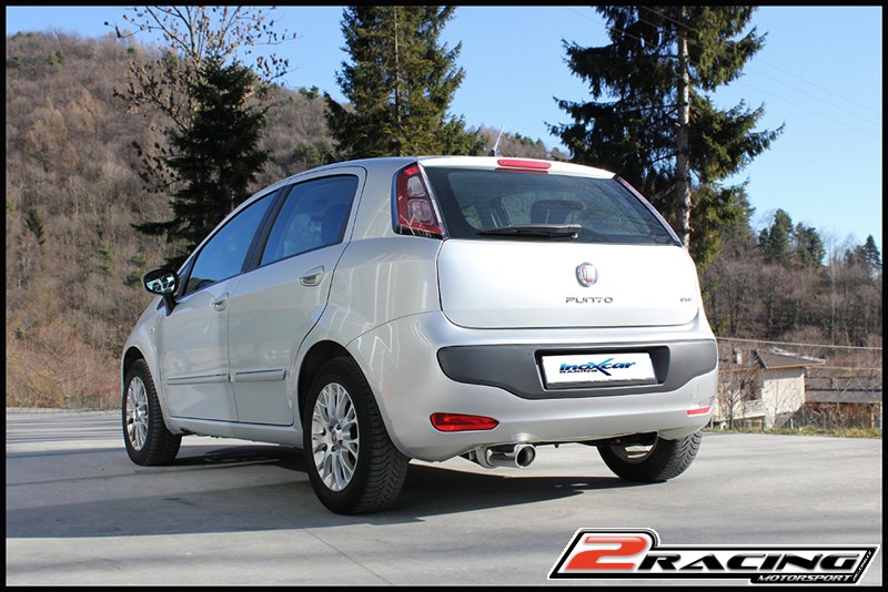 Zadní tlumič s oválnou koncovkou výfuku 120x80 mm Inoxcar racing FIPN.35.120