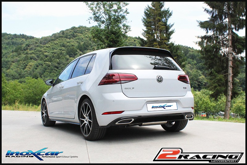 středová roura (For the installation on the original Zadní s tlumiče it is necessary to separately order the adapter AD.GOLF7.09) Inoxcar racing TCVW.16