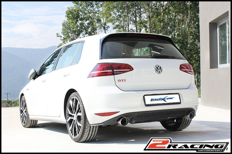 Zadní tlumič s koncovkou o průměru 100 X-RACE P+L *Homologated only for the verze společně s265cv Inoxcar racing WGO.64.XR10