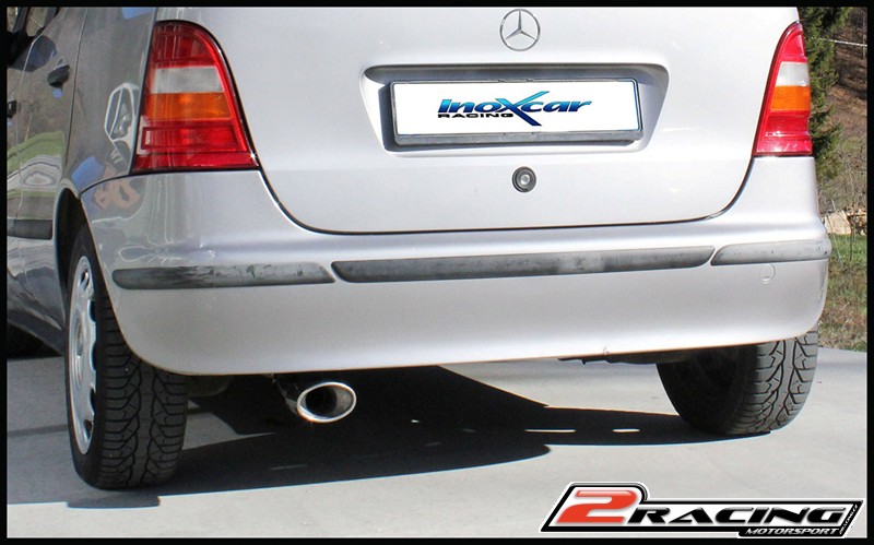 Zadní tlumič s koncovkou o průměru 102 Inoxcar racing MEA.02.102