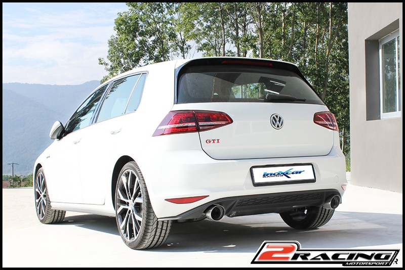 Zadní tlumič s koncovkou o průměru 100 X-RACE P+L Inoxcar racing WGO.44.XR10