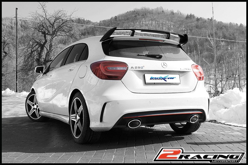 Zadní tlumič s oválnou koncovkou výfuku 120x80 mm P+L Inoxcar racing MEA.05.120
