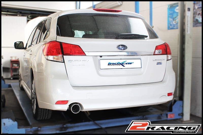 Zadní tlumič s koncovkou průměr 102 Racing Inoxcar racing SULE.01.102R