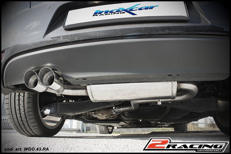 středová roura(For the installation on the original Zadní s tlumiče it is necessary to separately order the adapter AD.GOLF6.05) Inoxcar racing TCVW.02