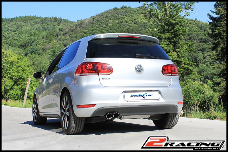 středová roura(For the installation on the original Zadní s tlumiče it is necessary to separately order the adapter AD.GOLF6.05) Inoxcar racing TCVW.02