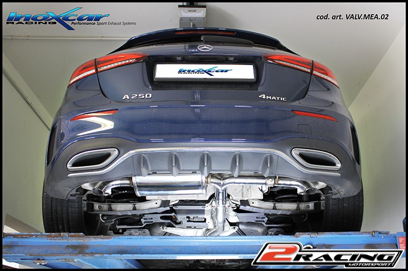 Zadní s tlumiče P+L (společně sthe assemblage the original valve is eliminated) Inoxcar racing MEA.25