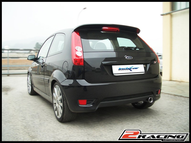 středová roura - společně sthe assembly the catalyst is eliminated by the pipe(For the installation on the original Zadní s tlumiče it is necessary to separately order the adapter AD.FIESTA.01) Inoxcar racing TCFIST