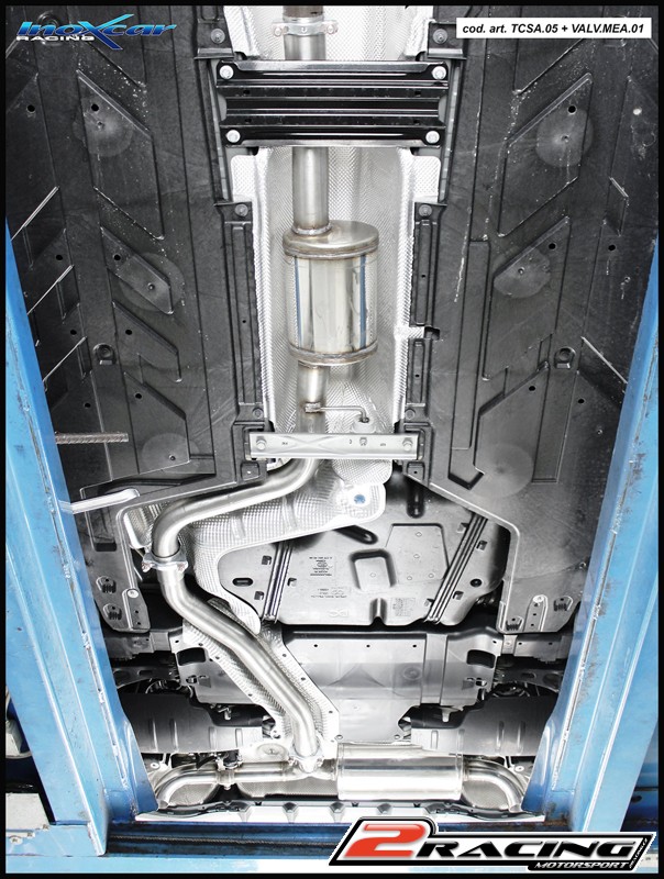 Zadní s tlumiče P+L + Valve assembly společně soriginal electric engine (the electric engine is not included) Inoxcar racing VALV.MEA.01