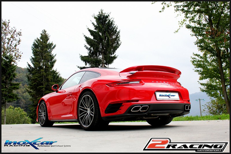koncovka 2 x průměru 90 Black Ceramic P+L - compatible společně sOV911.02 - VALV.911.01 and společně soriginal system Inoxcar racing 911.90CBLACK