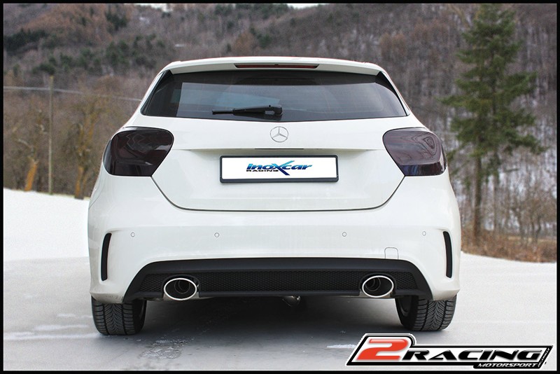 středová roura (For the installation on the original Zadní s tlumiče it is necessary to separately order the adapter AD.MEA.02) Inoxcar racing TCA