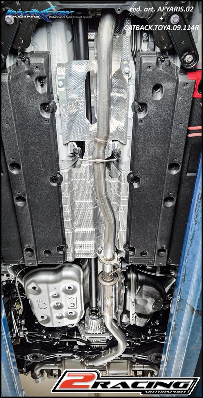 turbo sostituzione catalizzatore (2° catalizzatore) Inoxcar racing AFYARIS.02