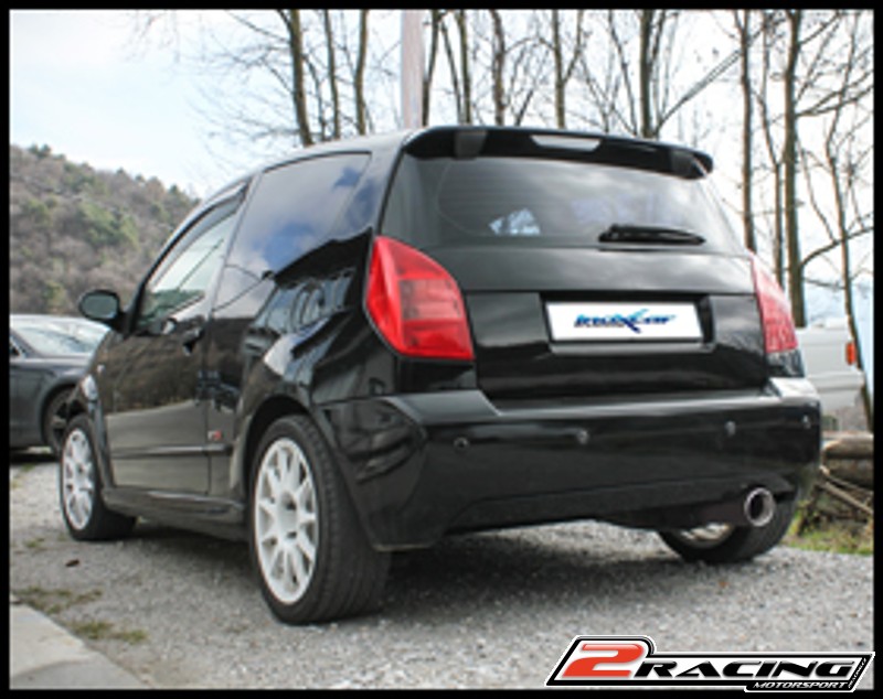 Nerezové svody (4-2-1) + Nerezový výfuk místo katalizátoru Inoxcar racing COLL.C2