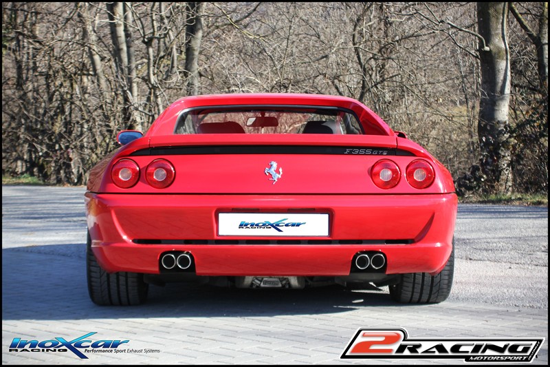 Nerezový výfuk místo katalizátoru (remove the secondary catalysts - UP) Inoxcar racing AF.FE355.01