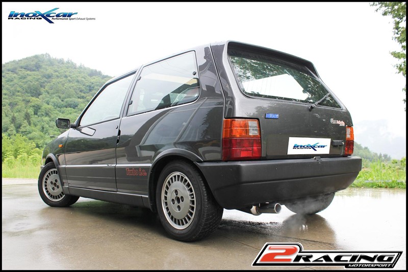 středová roura + Zadní tlumič s koncovkou o průměru 63 Inoxcar racing FIUN.02.63