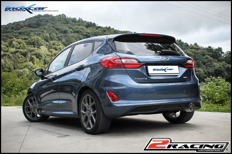 Zadní tlumič s koncovkou o průměru 90 Rally Inoxcar racing FOFI.34.90RA